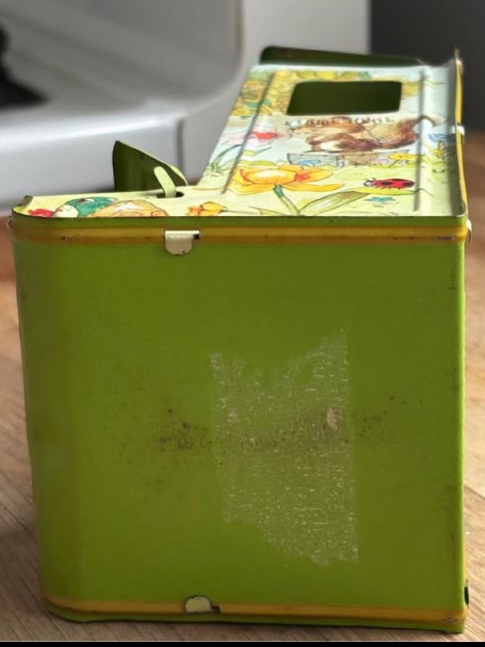 Vintage Retro Match Box Holder Anthropomorphic Dog Farmhouse Kitchen Fireplace - Picture 9 of 10